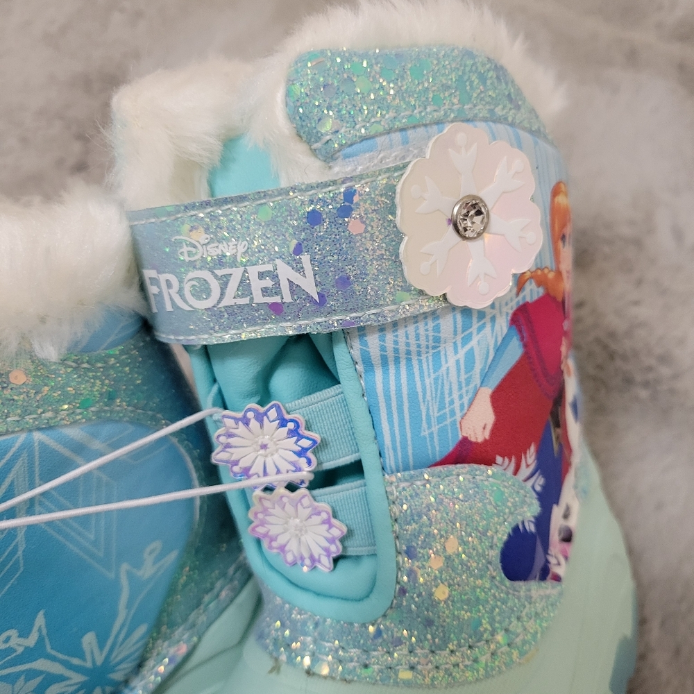 Nwt Disney Frozen Toddler Girl Snowboots - Picture 5 of 8